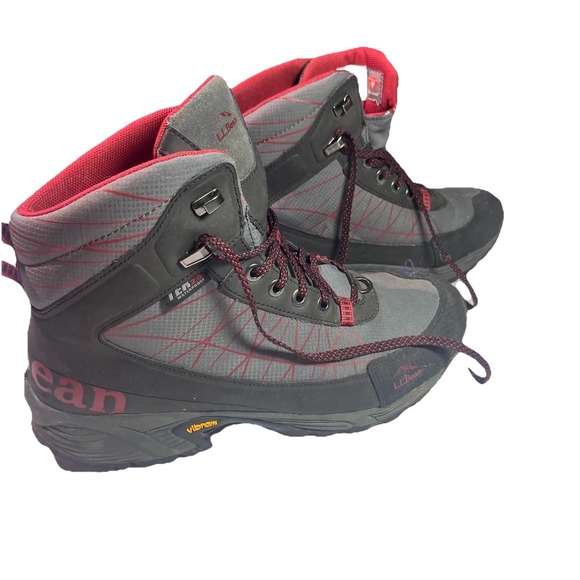 LL bean Men's Winter Hiking Boots 100g Primaloft Size 9 Item 501927 - Picture 1 of 6
